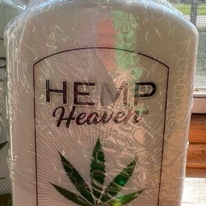 Hemp Heaven Body Lotion 12 Fl Oz White Peach and Jasmine